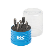Bohrcraft turbo rezkalnik, set HM 5r. R5
