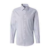 SELECTED HOMME Srajca SLHSLIMETHAN golobje modra/off-bela