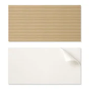 shumee Dekorativna samolepilna vinilna plošča - za hodnik 120x60 cm vzporedne lesene deske