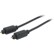 Optični kabel Toslink, moški konektor/moški konektor, pozlačeni kontakt, vsebina: 1 kos