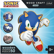 Trefl Wood craft Junior puzzle Smart Sonic 50