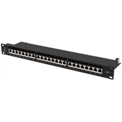 Lanberg PATCH PANEL 24 PORTOV 1U 19 CAT.7 FTP ZAŠČITEN ČRN