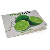Risalni blok A3 Fresh Fruit - limeta, 20 listni