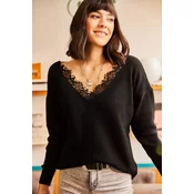 Olalook Ženska bluza, Crna