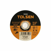 TOLSEN Rezalni disk za nerjaveče jeklo 125 × 1,2 × 22 mm
