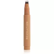 Makeup Revolution Instant Brow Hair tuš za obrve nijansa Cool Brown 1.8 ml