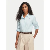 Beverly Hills Polo Club Srajca P-SS26W-SH0004 Svetlo modra Regular Fit