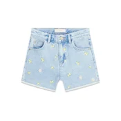 Guess Jeans kratke hlače J6GD35 D45E0 Svetlo modra Regular Fit