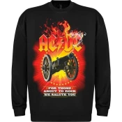 AC/DC Kapuco For Those About To Rock Tracks Unisex Black 2XL