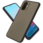 Cadorabo Cadorabo Case, združljiv z Xiaomi v zamrznjenih črnih - rdečih tipkah - hibridni zaščitni pokrov s silikonom TPU in Matt Plastic Back, (20566456)