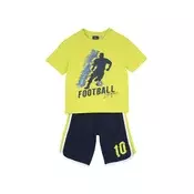 Chicco Komplet temno modra/neonsko rumena/črna/bela