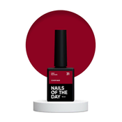 NAILSOFTHEDAY Podlaga za prekrivni lak NOVO 31 - rdeča hibridna podlaga, 10 ml