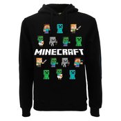 Minecraft Creeper djecji pulover sa kapuljacom
