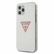 Guess GUHCP12LPCUCTLWH iPhone 12 Pro Max 6,7 white hardcase Triangle Collection (GUE000855)