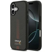 Red Bull Ovitek Red Bull Kevlar Powerbar MagSafe za iPhone 17 črne barve