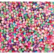 PLAYBOX Steklene perle COLORFUL MELANGE za nakit O8mm 250 kosov