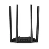 Mercusys MR30G bežični usmjerivač Gigabit Ethernet Dvofrekvencijski (2,4 GHz / 5 GHz) 5G Crno