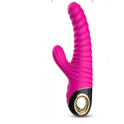 Eternity Zeka vibrator, 2 motora, Vodootporan, 22.8 cm, Roze
