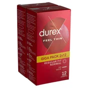 Durex Feel Thin Kondomi 2x12 kom