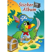 Album s naljepnicama, A5, AVERY ZWECKFORM, papiga
