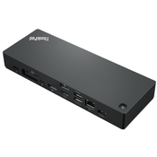 Lenovo 40B00300EU prikljucna stanica i replikator porta za prijenosno racunalo Žicano Thunderbolt 4 Crno, Crveno (40B00300EU)