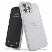Adidas OR Protective Clear Case Glitter ovitek za iPhone 13 Pro Max (transparentno srebrna)