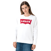 LEVIS Majica Relaxed Graphic Crew, bela