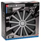 UNIVERZALNE RATKAPNE 16 ALASKA SILVER-BLACK ABS S