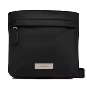 Calvin Klein Torbica za okrog pasu Sleek Slim Flatpack LV04D3234G Črna
