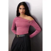 Trendyol Milla ženska bluza Twoaw26Bz00075, Dried Rose-Pink