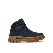 Tommy Hilfiger Gležnjarji T3X5-35292-0316 S Mornarsko modra
