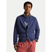 Polo Ralph Lauren Pletena jopica 710B27269002 Mornarsko modra Regular Fit
