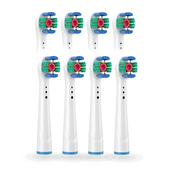 Ultrasonic nastavki 3D white s tehnologijo CleanMaximiser za Oral-B , 8 kosov