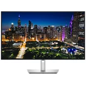 Dell Monitor U3225QE, 31.5, 3840x2160, 4K UHD, IPS, 120Hz, 5ms, HDMI, USB-C, Srebrne boje