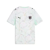 PUMA Austria 2026 Away Jersey Youth, Football, White/Mint Melt, 7-8Y
