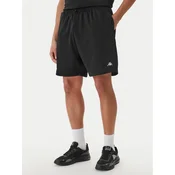 Kappa Športne kratke hlače Authentic Sumit 342286W Črna Regular Fit