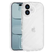Aurora Wave maska za iPhone 16 - providna