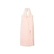 Bershka Poletna obleka rumena/zelena/roza/roza