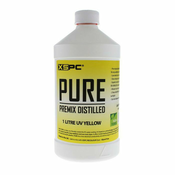 XSPC Pure Coolant, 1 Liter - gelb, UV 5060596651456