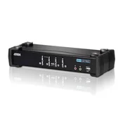 Aten CS1764A-AT-G KVM stikalo črne barve