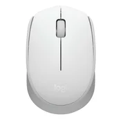 LOGITECH Logitech M172 bela brezžična USB 1000 DPI USB brezžična miška, (21956890)