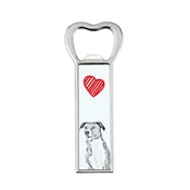 Artdog Avstrijski pinč - odpirač za steklenice s psom, personaliziran odpirač za hladilnik, edinstveno darilo za moškega znamke Art-Dog