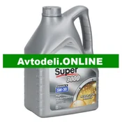 MOTORNO OLJE MOBIL SUPER 3000 FORMULA V 5W-30 5L