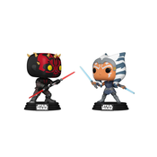 FUNKO Pop! Vojne zvezd: Darth Maul vs Ahsoka 2-Pack (Ekskluzivno GameStop), (21238744)