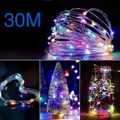 Solarne šarene lampice 30 metara