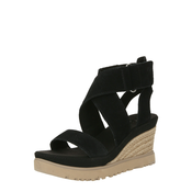 UGG Sandale Ileana Ankle, brokat / crna