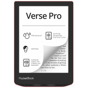 PocketBook bralnik e-knjig 634 Verse Pro Passion Red/ 16GB/ 6/ Wi-Fi/ BT/ USB-C/ slovenščina/ rdeča