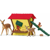 Schleich Hranjenje gozdnih živali