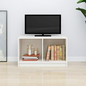 TV ormaric bijeli 70 x 33 x 42 cm od masivne borovine