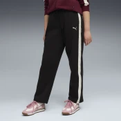 Womens Puma Essentials Tape Relaxed Sweatpants Youth, Black, Size 11-12Y, Clothing